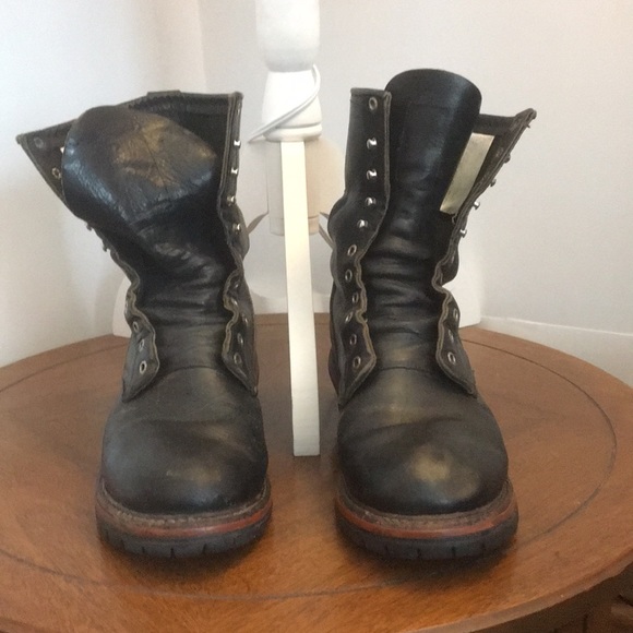red wing 218 logger boots for sale